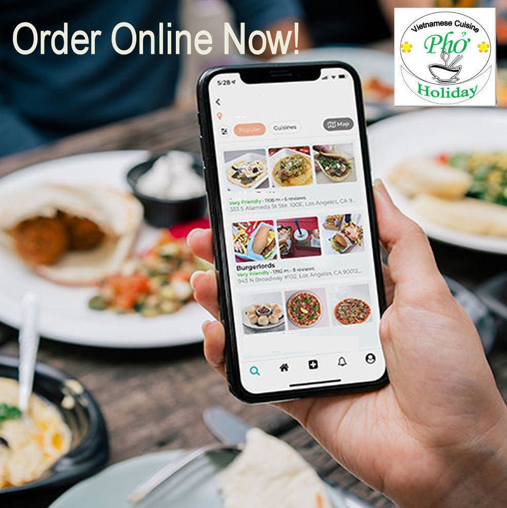 Order Online is available